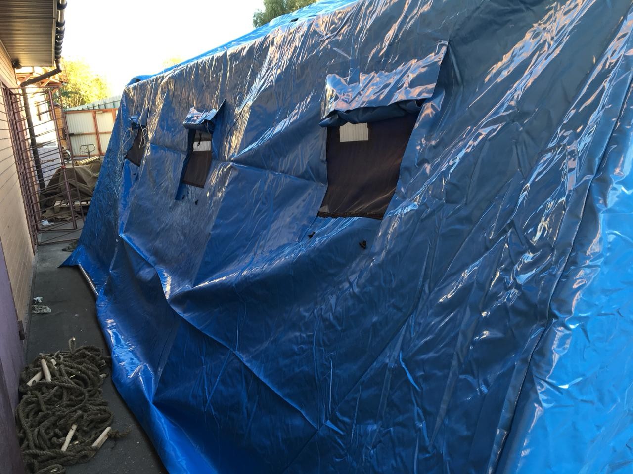 Гражданская каркасная палатка М-30